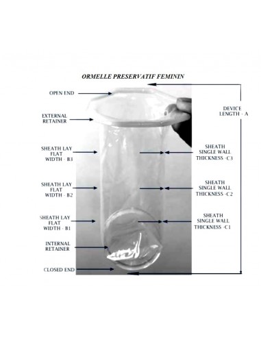 ORMELLE FEMALE CONDOM 5 CONDOMS IN A BOX