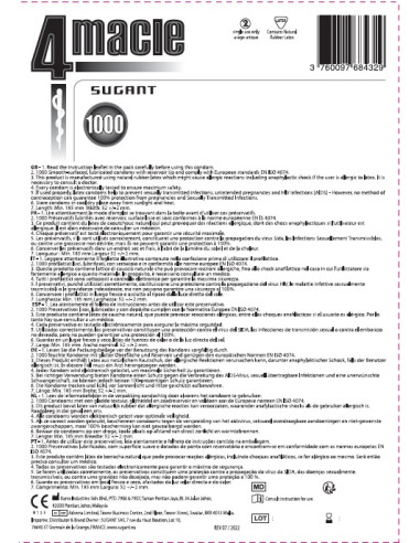 4MACIE -PRESERVATIF STANDARD EN VRAC...